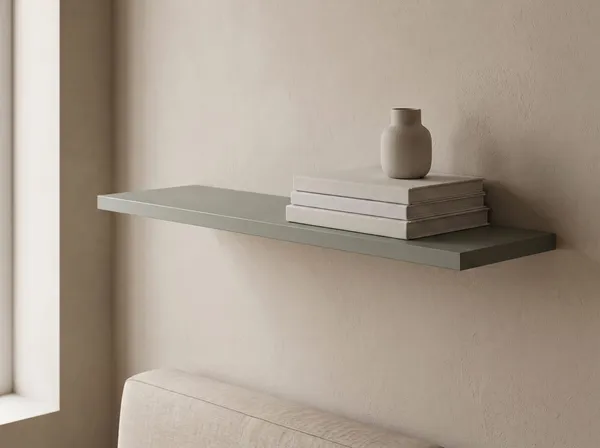 Wandplank in Sage Leaf — 120 × 30 cm, 18 mm